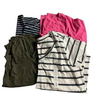 Sonoma womens plus size‎ 1X set of 4 short sleeve T shirts
